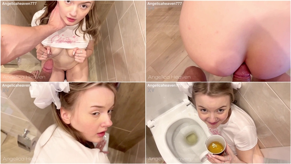 Angelica Heaven – stepdaddy the toilet and made drink his urine FullHD 1080p