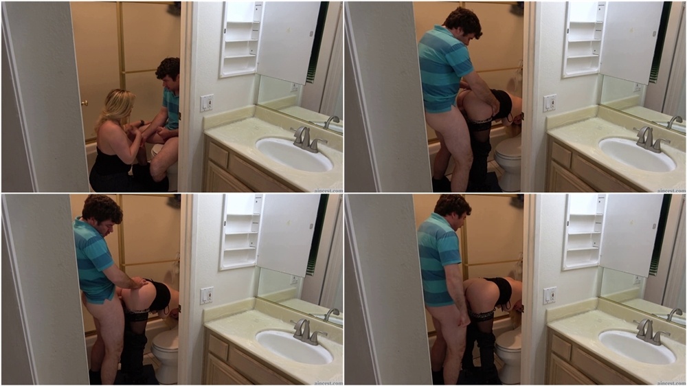 Matthias Christ, Erin Electra – Stepson Caught Masturbating in the Bathroom Fucks Stepmom FullHD 1080p